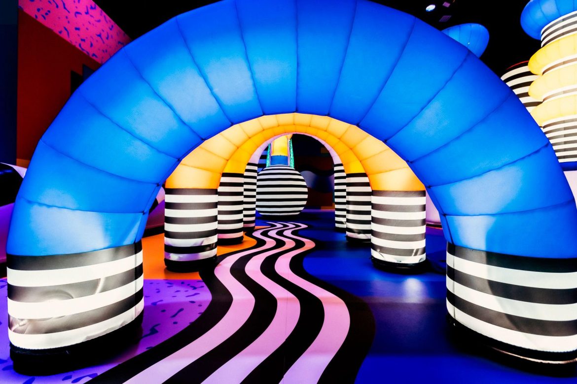 euphoria – art is in the air, la mostra di balloon museum camille walala, follow me, i think i know the way, 2024