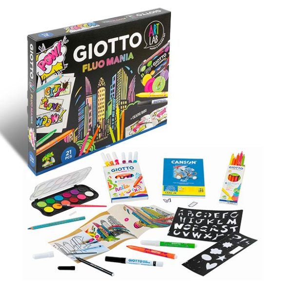 giotto art lab fluo mania