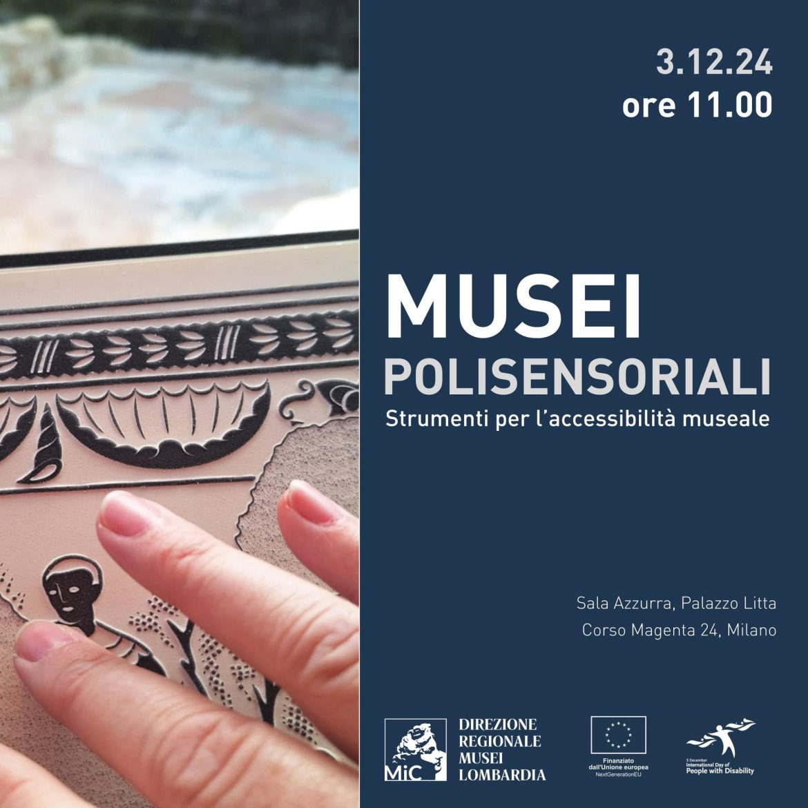 musei polisensoriali strumenti per l’accessibilità museale