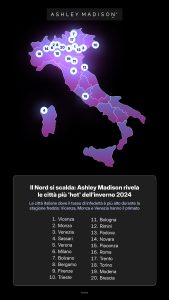 Le città più "infedeli" secondo Ashley Madison