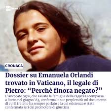 emanuela orlandi, una ferita ancora drammaticamente aperta
