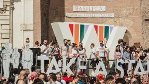 w rome takes a stance