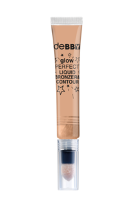 beauty look dell'estate radioso, leggero e super glowy! debby glowperfect liquid bronzer & contour 00