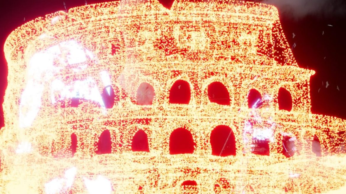 la corea del sud arriva al colosseo!