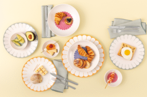 un bouquet colorato per una tavola cool (4)