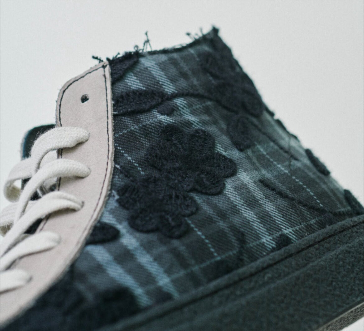 contrasti d'autunno il pizzo incontra il tartan