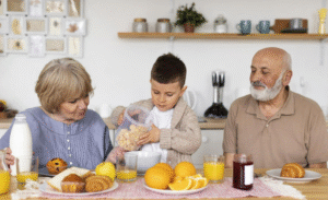 nonni, la merenda da loro è la più buona del mondo (2)