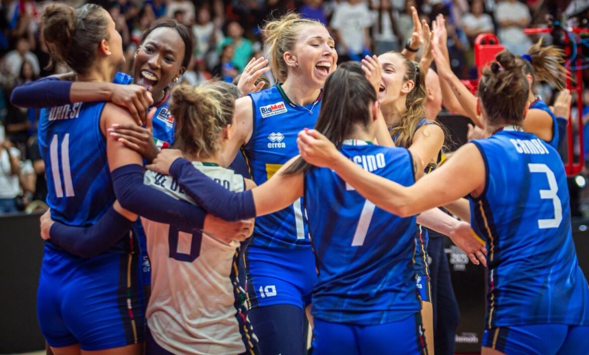 volley femminile italia ph ig