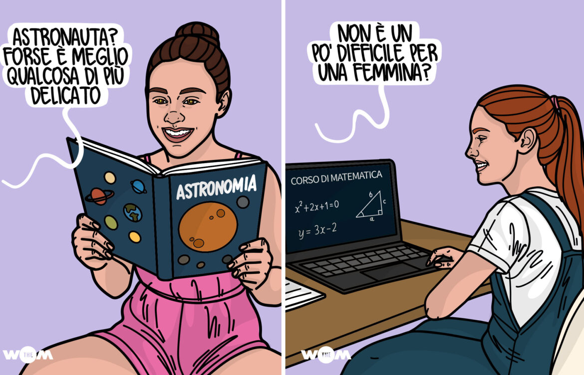 le giovani donne sognano una carriera stem