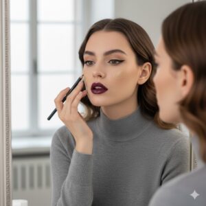 trucco inverno 2025 incarnato perfetto e sguardo intenso