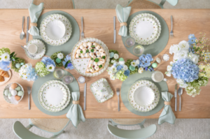 l'arte di ricevere la mise en place primaverile perfetta
