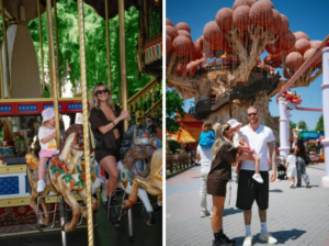 diletta leotta e loris karius, tanto amore a gardaland (6)