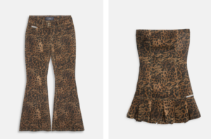 denim leopardato la tendenza y2k più amata del momento