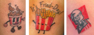 tatuaggio folle con kfc pollo fritto gratis a vita! (2)