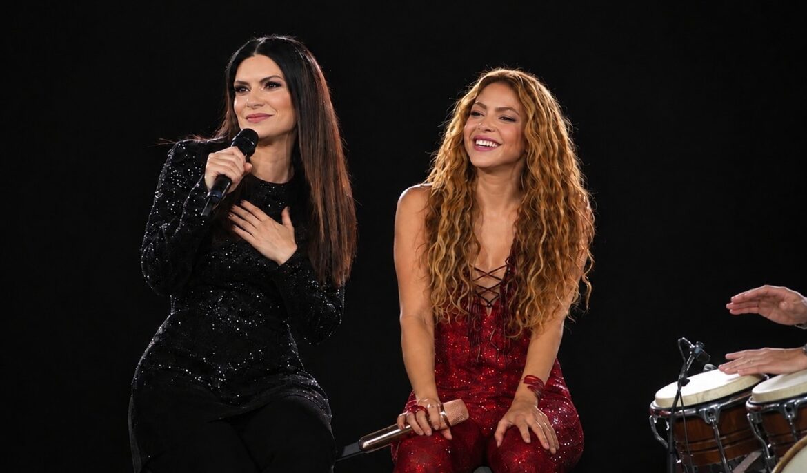 laura pausini e shakira ph ig